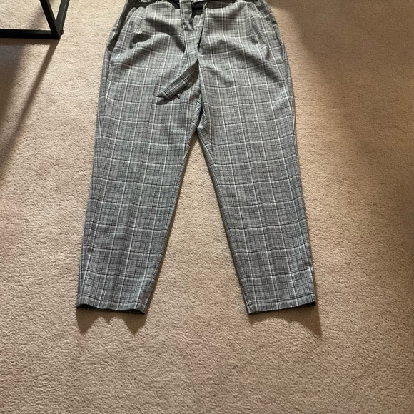 RW&Co. black and white plaid pants - size 12 NWOT - Picture 6 of 8